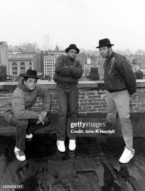 American rapper Darryl "DMC" McDaniels, musician and DJ Jason "Jam Master Jay" Mizell and rapper, producer, DJ and television personality Joseph...