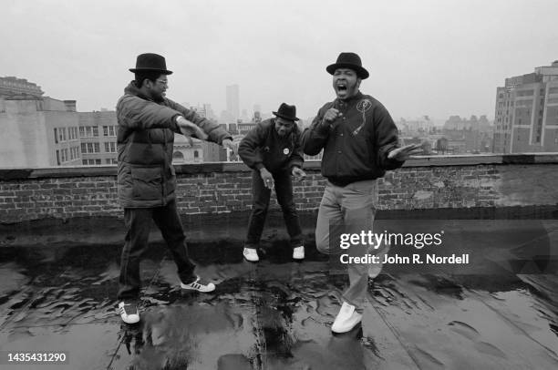 American rapper Darryl "DMC" McDaniels, musician and DJ Jason "Jam Master Jay" Mizell and rapper, producer, DJ and television personality Joseph...