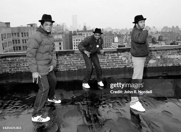 American rapper Darryl "DMC" McDaniels, musician and DJ Jason "Jam Master Jay" Mizell and rapper, producer, DJ and television personality Joseph...