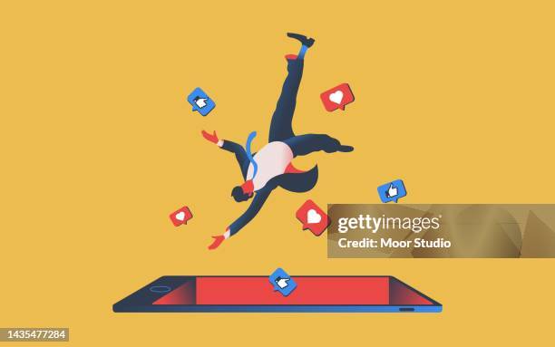 237 Falling Man Icon High Res Illustrations - Getty Images