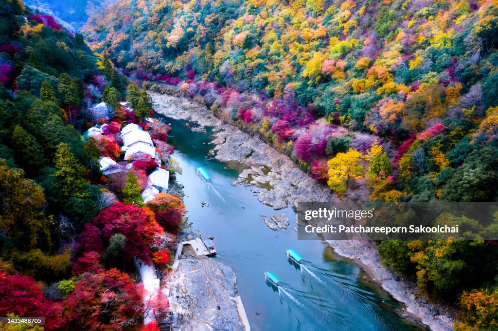 River of colors