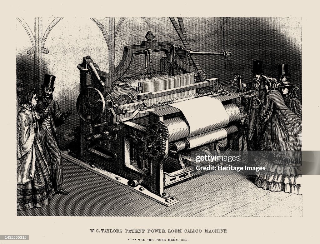 WG Taylors Patent Power Loom Calico Machine