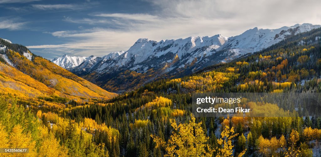 Colorado Fall Panorama High-Res Stock Photo - Getty Images