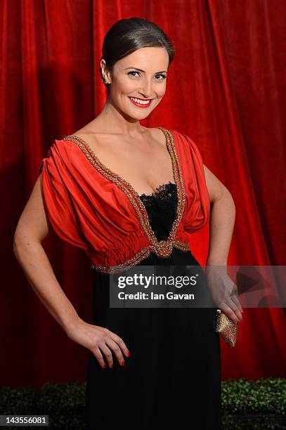 Actress Alexis Peterman attends The 2012 British Soap Awards at ITV Studios on April 28, 2012 in London, England.