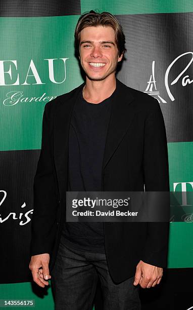 Matthew Lawrrence arrives at the Chateau Nightclub & Gardens at the Paris Las Vegas on April 28, 2012 in Las Vegas, Nevada.