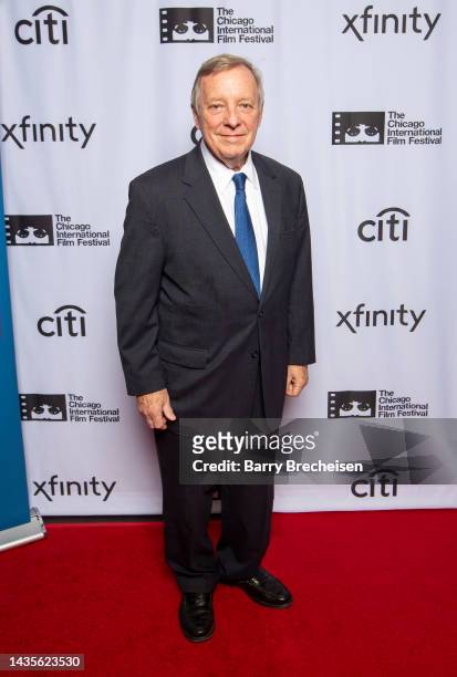 Senator Dick Durbin for the film “No Ordinary Campaign” on the red carpet during the 58th Chicago International Film Festival, at AMC River East...