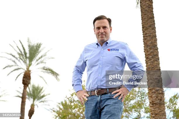 Nevada Republican U.S. Senate nominee Adam Laxalt speaks during a "Get Out The Vote" campaign rally on October 22, 2022 in Las Vegas, Nevada. Laxalt...