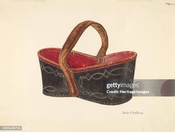 Key Basket, circa 1941. Artist Renee A. Monfalcone.