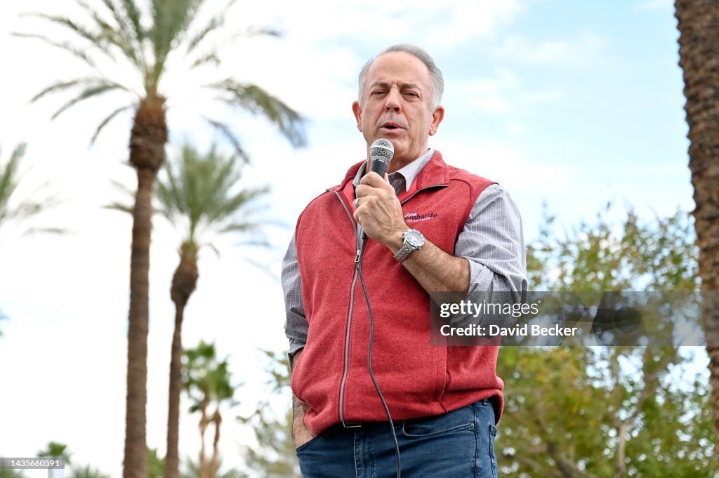 Nevada's Republican Senate Candidate Adam Laxalt Holds A Get Out The Vote Rally In Las Vegas