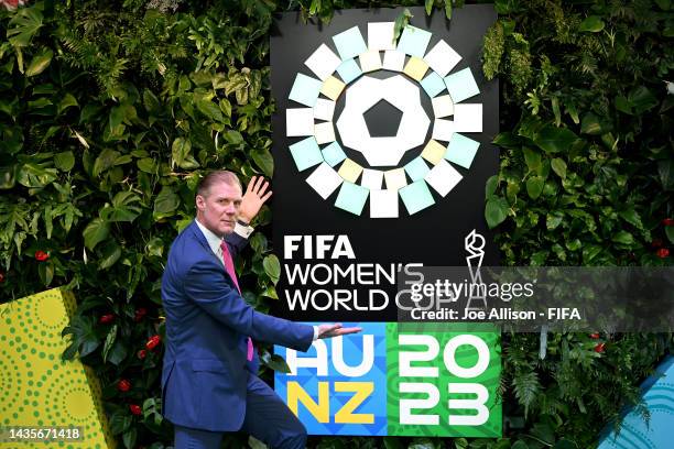 Draw Assistant Alexi Lalas arrives at the FIFA Women's World Cup 2023 Final Tournament Draw at Aotea Centre on October 22, 2022 in Auckland, New...