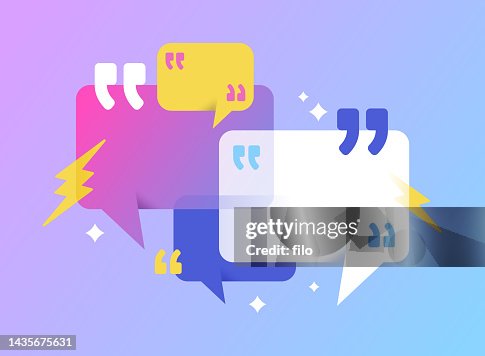 Talking Chatting Speech Bubble Quote Communication Talking Chatting Speech Bubble Quote Communication