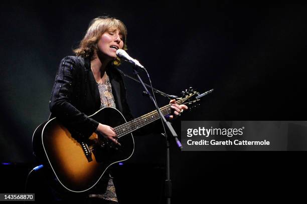 Martha Wainwright performs during Sundance London at Indigo at O2 Arena on April 29, 2012 in London, England.