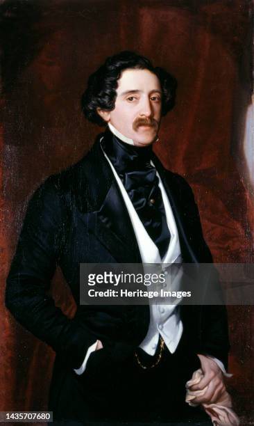 Portrait d'Edouard Caillard, 1847. Artist Victor-Louis Mottez.