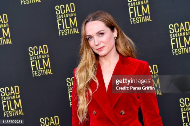 Actress Kerry Condon attends day 1 of the 25th SCAD Savannah Film Festival on October 22, 2022 in Savannah, Georgia.