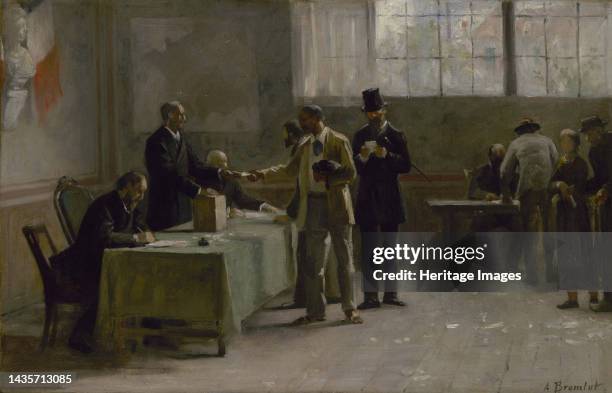 Polling Drawing Man Voting Drawing Photos and Premium High Res Pictures - Getty Images
