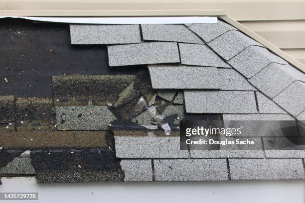 roof shingle removal and replacement - bältros bildbanksfoton och bilder