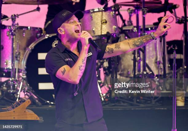Ryan Tedder of OneRepublic performs onstage during Audacy's 9th annual We Can Survive at Hollywood Bowl on October 22, 2022 in Los Angeles,...