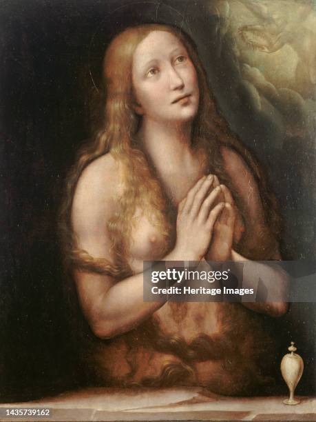 Madeleine in ecstasy, between 1500 and 1550. Artist Giovanni Pietro Rizzoli.