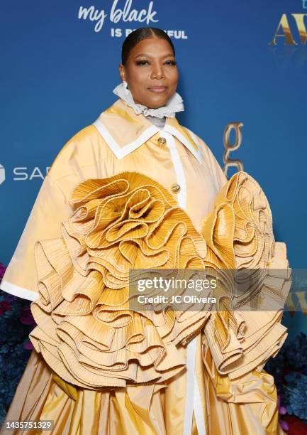 Queen Latifah attends TheGrio Awards 2022 at The Beverly Hilton on October 22, 2022 in Beverly Hills, California.