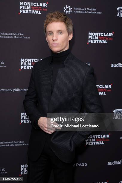 Eddie Redmayne attends a screening of "The Good Nurse" during the 2022 Montclair Film Festival at The Wellmont Theatre on October 22, 2022 in...