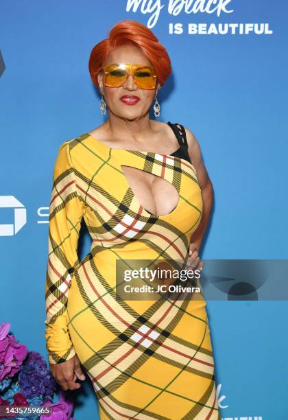 Flame Monroe attends TheGrio Awards 2022 at The Beverly Hilton on October 22, 2022 in Beverly Hills, California.