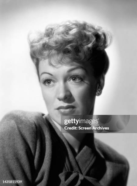 Eve Arden studio portrait.