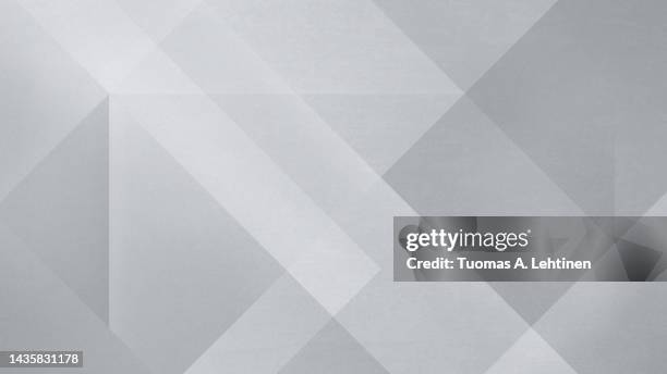 abstract gray diagonal shapes and rectangles. - grijswaarden stockfoto's en -beelden