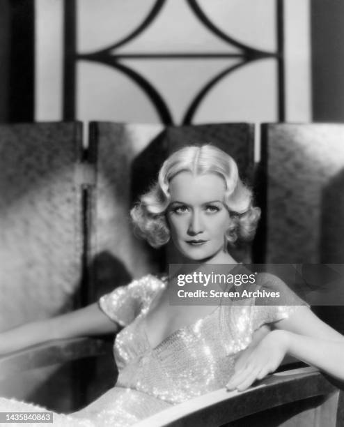 Miriam Hopkins Paramount Pictures Glamour Portrait 1933.