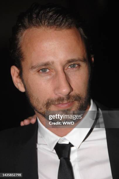 Matthias Schoenaerts attends The Cinema Society's Rust and Bone screening party at Indochine.