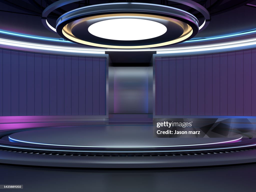 3D rendering product background