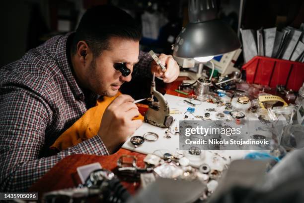 Man Fixing Clock 91 Old Man Fixing Clock Stock Photos, High-Res Pictures, and Images ...