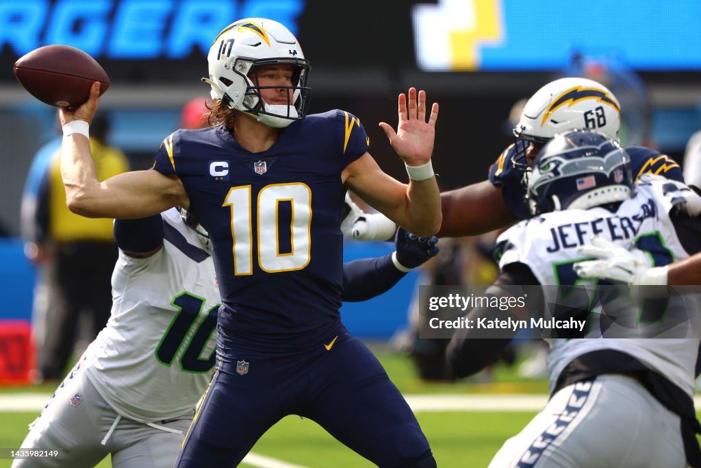 Seattle Seahawks v Los Angeles Chargers