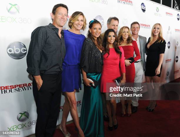 Desperate Housewives" season finale wrap party was held in Los Angeles, California, on Sunday, April 29, 2012. JAMES DENTON, BRENDA STRONG, VANESSA...
