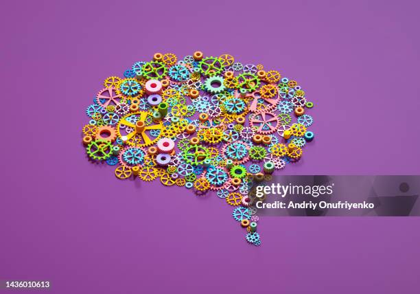 brain gear mechanism. - turn stock pictures, royalty-free photos & images