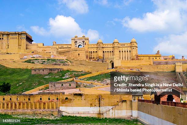 amber fort - amer fort stock pictures, royalty-free photos & images