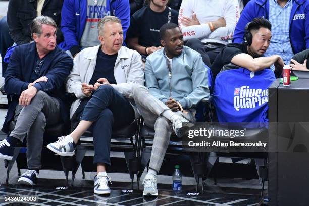 Rich Paul attends a basketball game between the Los Angeles Clippers and Phoenix Suns at Crypto.com Arena on October 23, 2022 in Los Angeles,...