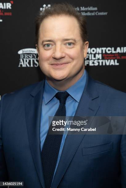 Brendan Fraser attends a screening of "The Whale" during the 2022 Montclair Film Festival at The Wellmont Theatre on October 23, 2022 in Montclair,...