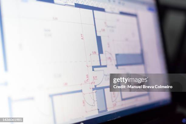 blueprint - cad drawing stock pictures, royalty-free photos & images