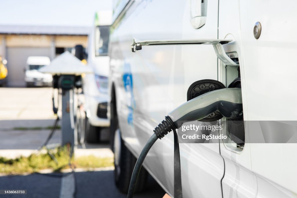Charging the electric van