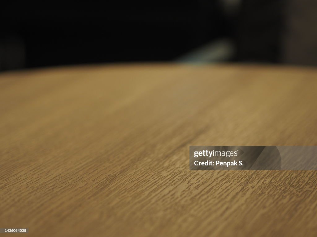 High Resolution Table Texture Brown Wood Table Surface Texture Blurred Background High-Res Stock ...