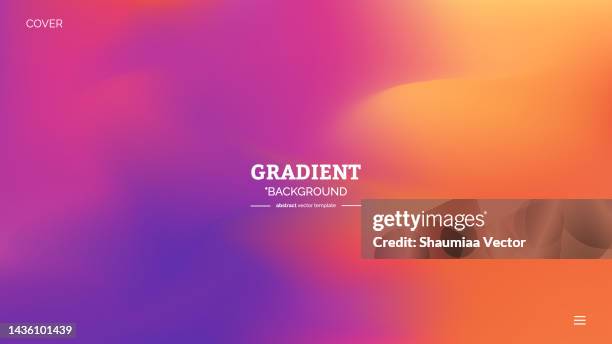 abstract blurred gradient fluid vector background design wallpaper template with dynamic color, waves, and blend. futuristic modern backdrop design for business, presentation, ads, banner - blue pastel background stock illustrations