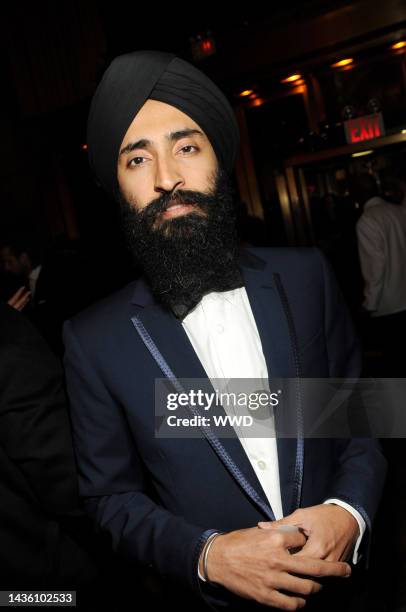 Guest attends amfAR's New York Gala.