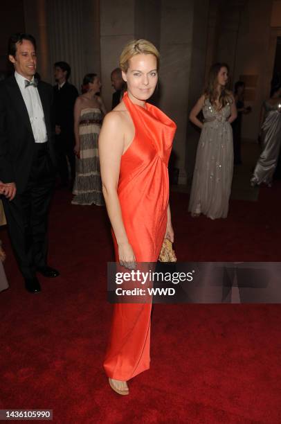 Lauren DuPont attends the Metropolitan Museum of Art\'s 2010 Costume Institute gala.