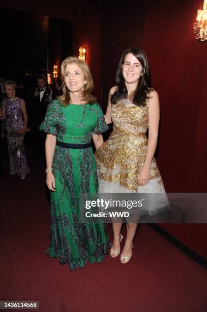 Caroline Kennedy and Rose Schlossberg attend American Ballet Theatre's annual Spring Gala and 70th anniversary season opener at the Metropolitan...