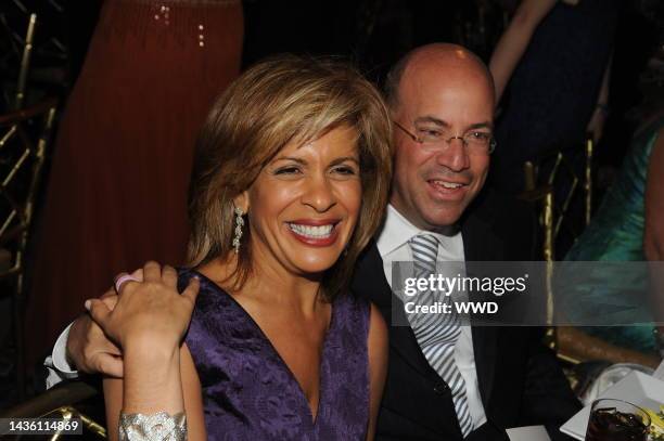 Hoda Kotb and Jeff Zucker attend Memorial Sloan-Kettering Cancer Center's third annual Spring Ball at The Pierre.