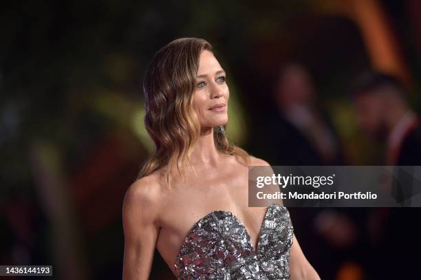 Italian actress Francesca Cavallin at Rome Film Fest 2022. Era ora Red Carpet. Rome , October 22nd, 2022