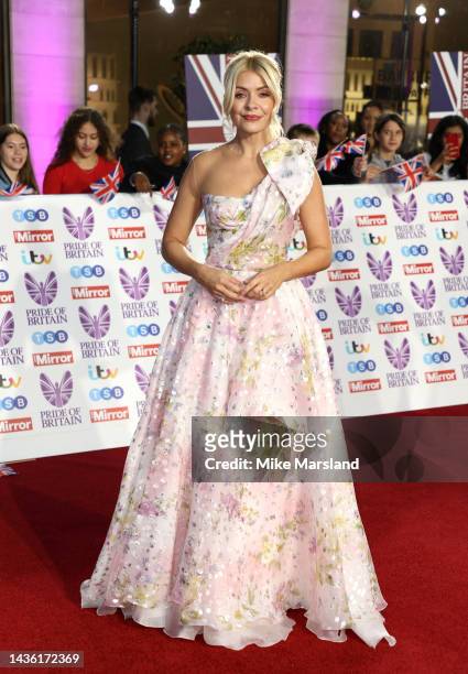 Holly Willoughby attends the Pride of Britain Awards 2022 at Grosvenor House on October 24, 2022 in London, England.