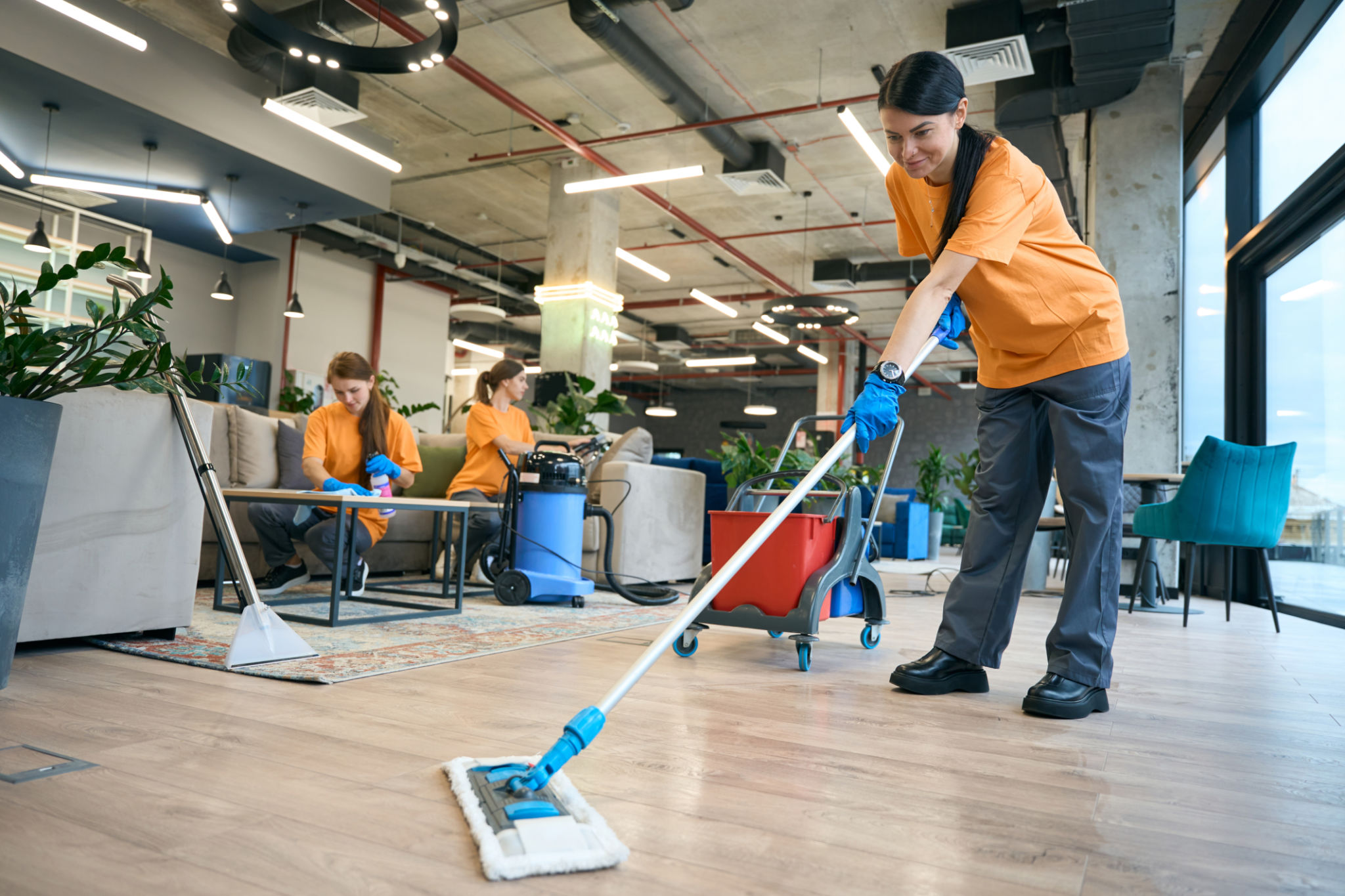 office janitorial team