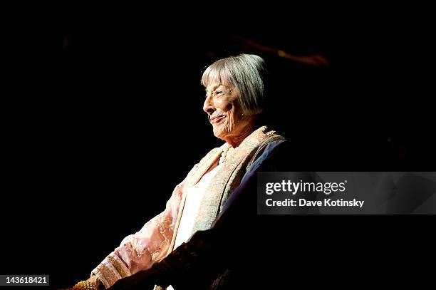 Mary Rodgers Guettel at The Juilliard School presents Hail Mary! Gala Tribute to Mary Rodgers Guettel at Peter Jay Sharp Theater on April 30, 2012 in...