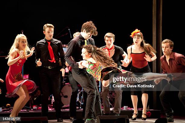 Atmosphere at The Juilliard School presents Hail Mary! Gala Tribute to Mary Rodgers Guettel at Peter Jay Sharp Theater on April 30, 2012 in New York...